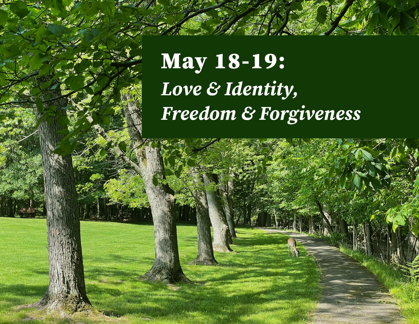 Ignatian 2-Day Retreat: Love & Identity, Freedom & Forgiveness 
