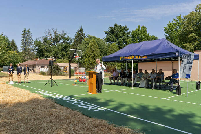Dedication for Gallagher Court